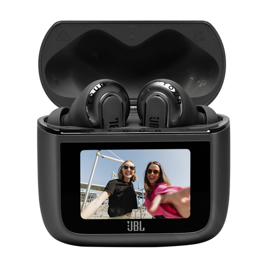 JBL Tour Pro 3 - Black - True Wireless Noise Cancelling earbuds with Smart Charging Case&trade; - Detailshot 3